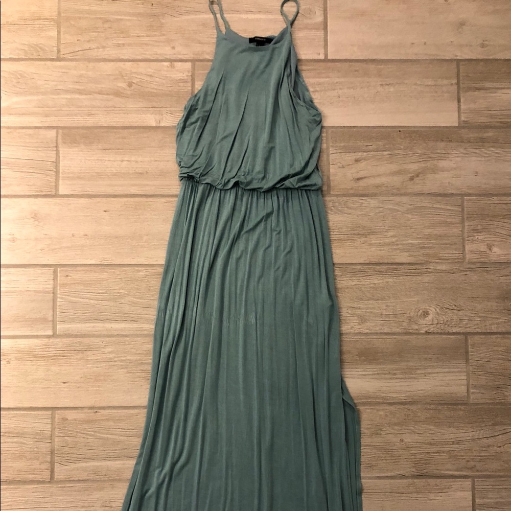 Forever 21 aqua dress